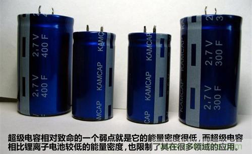 超級(jí)電容的優(yōu)勢和劣勢