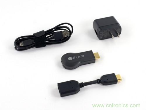 拆解新一代顛覆性產(chǎn)品: 谷歌Chromecast電視棒內部探秘