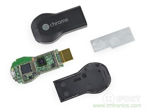 拆解新一代顛覆性產(chǎn)品: 谷歌Chromecast電視棒內部探秘