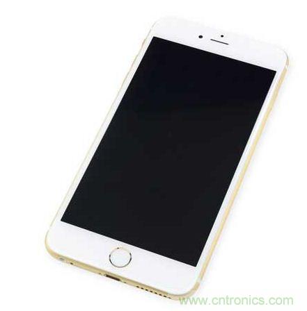 iPhone 6 Plus采用了大量新技術,包括由TSMC代工的蘋果A8 SoC。(來源:iFixit)