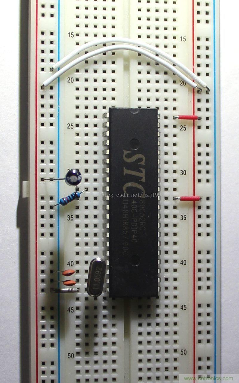 經驗分享:巧用面包板搭建實驗電路