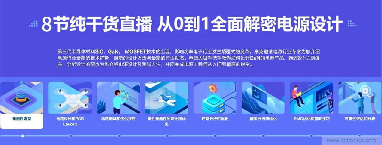 致工程師系列之三:高效GaN電源設(shè)計八部曲,泰克系列視頻課堂實操秘籍 致工程師系列之三:高效GaN電源設(shè)計八部曲,泰克系列視頻課堂實操秘籍
