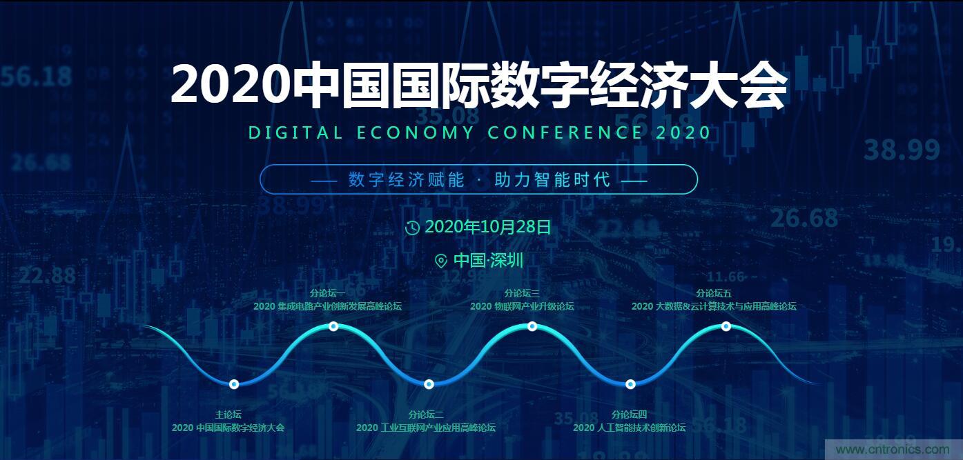 數字經濟快速崛起,2020中國國際數字經濟大會乘風而來! 數字經濟快速崛起,2020中國國際數字經濟大會乘風而來!