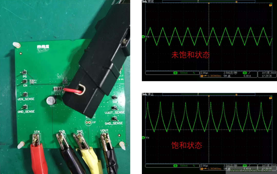 如何判斷電感飽和? 如何判斷電感飽和?